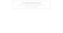 Desktop Screenshot of filmsuccess.com